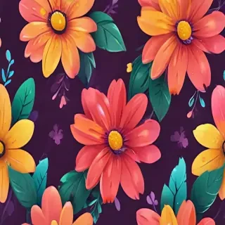 cartoon flowers png