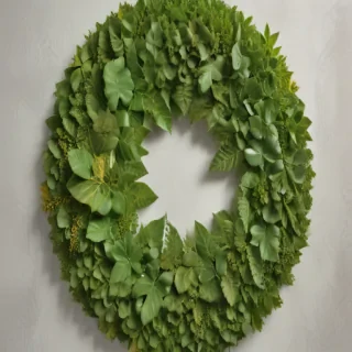 leaf circle