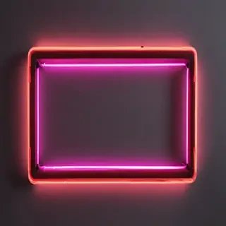 neon frame