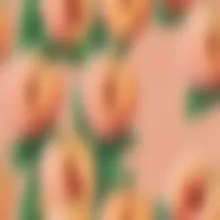 peach aesthetic wallpaper