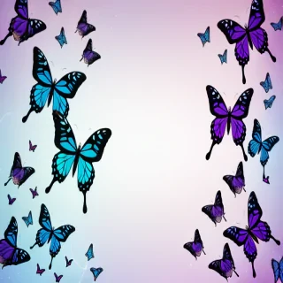 butterfly background transparent