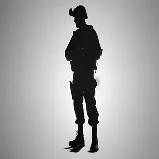 soldier silhouette