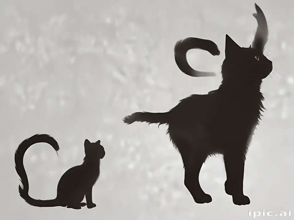 cat silhouette png