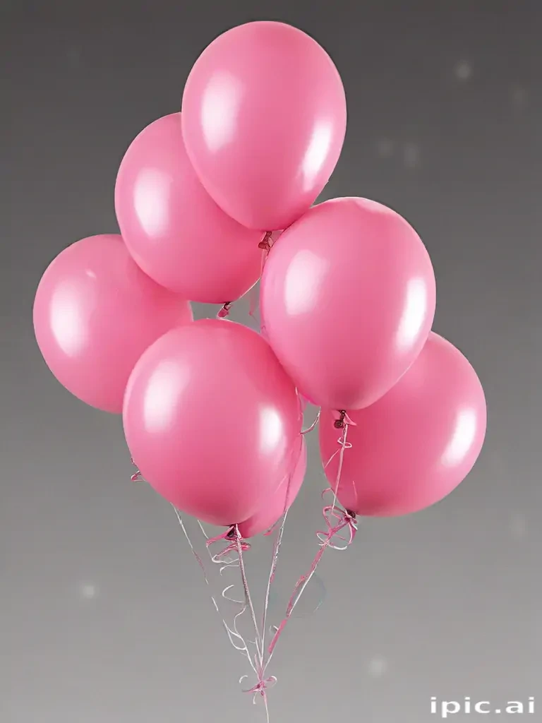 pink balloons png