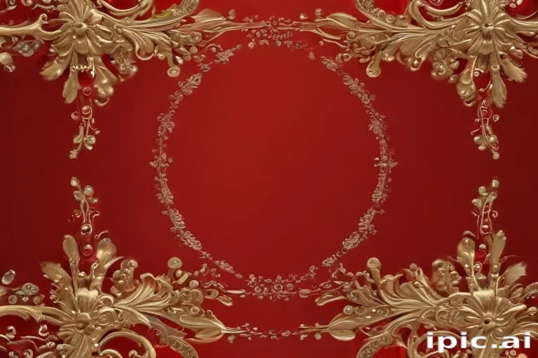 plain red background