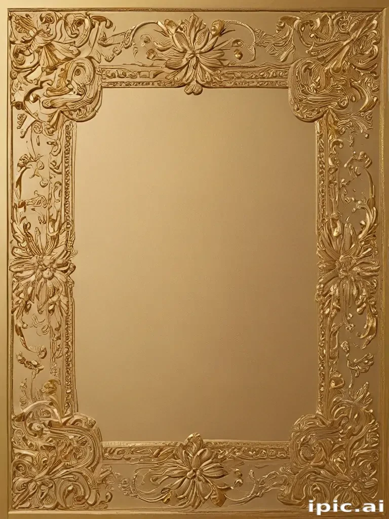 golden border
