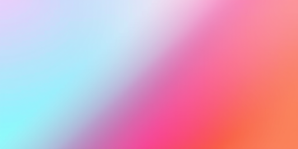 Create a vibrant abstract image with gradients of teal, pink, and orange, featuring soft blending and diagonal lines, shot with a Canon EOS R5 at f/8, ISO 100, and 24mm lens to enhance clarity and depth.