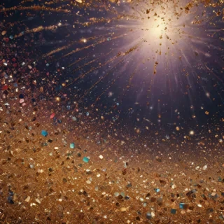 glitter transparent background