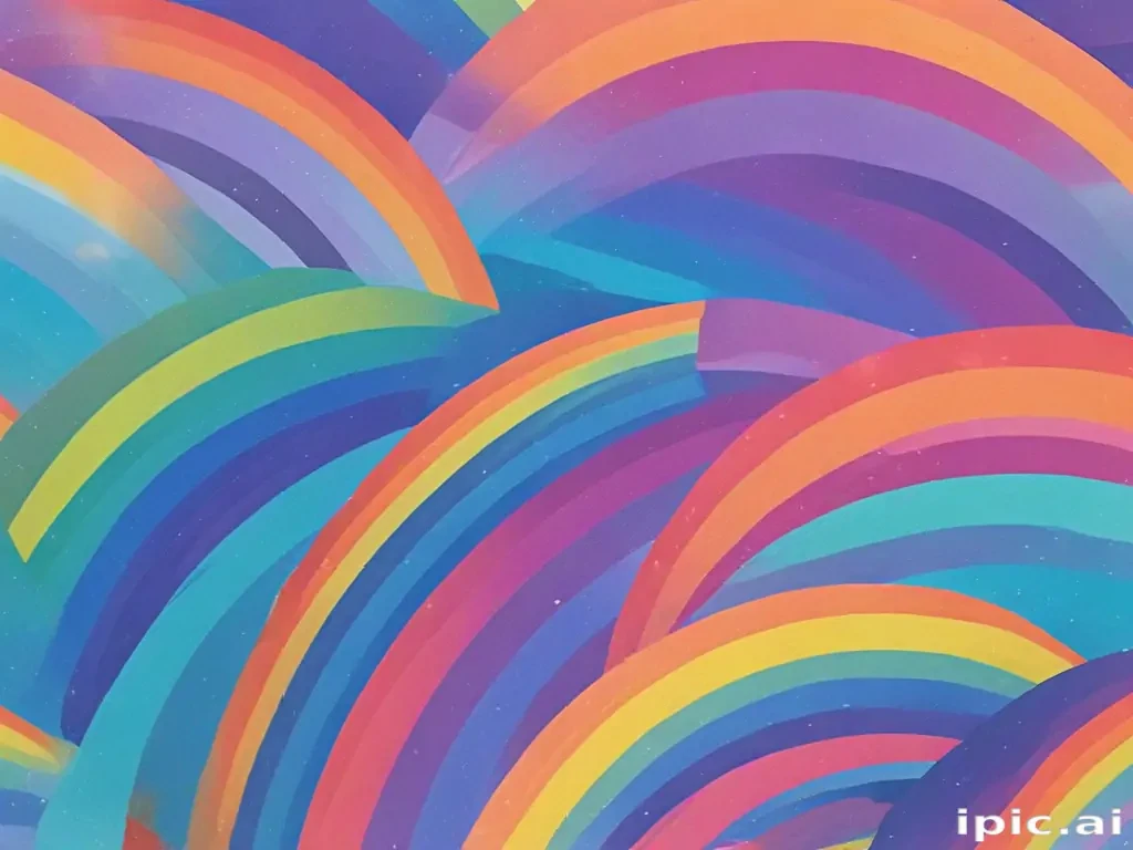 rainbow zoom backgrounds