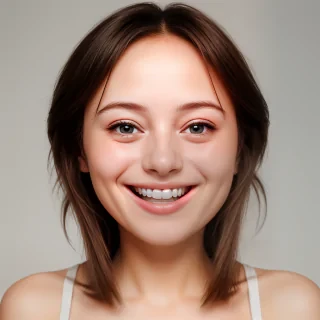 smiling face transparent