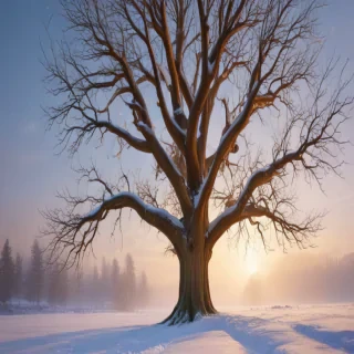 winter tree png