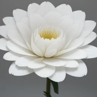 white flower transparent