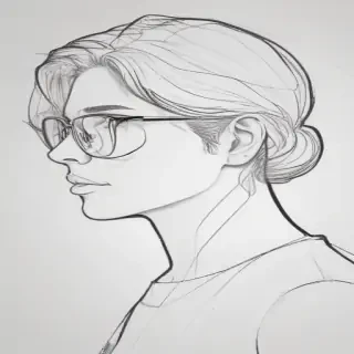 transparent line art