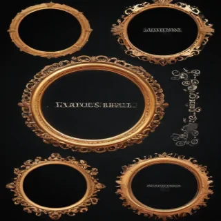 circle frame clipart
