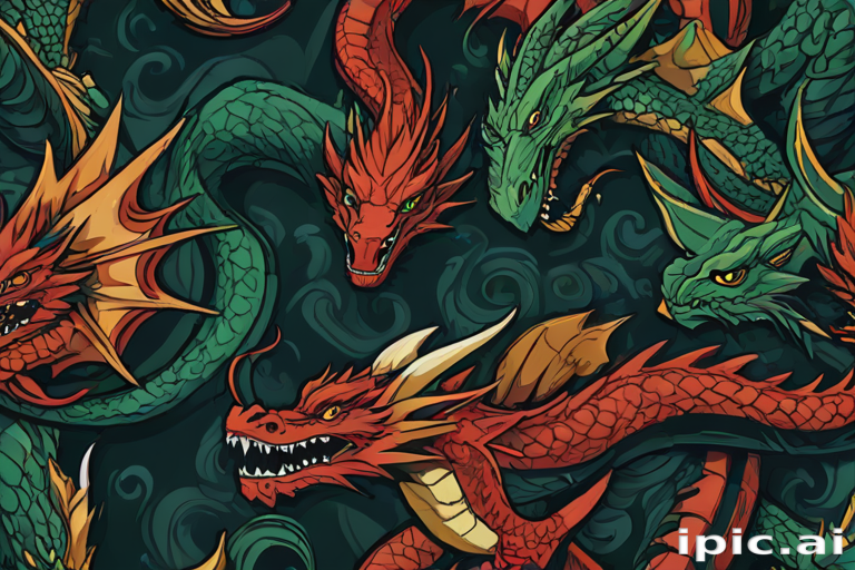 dragons background
