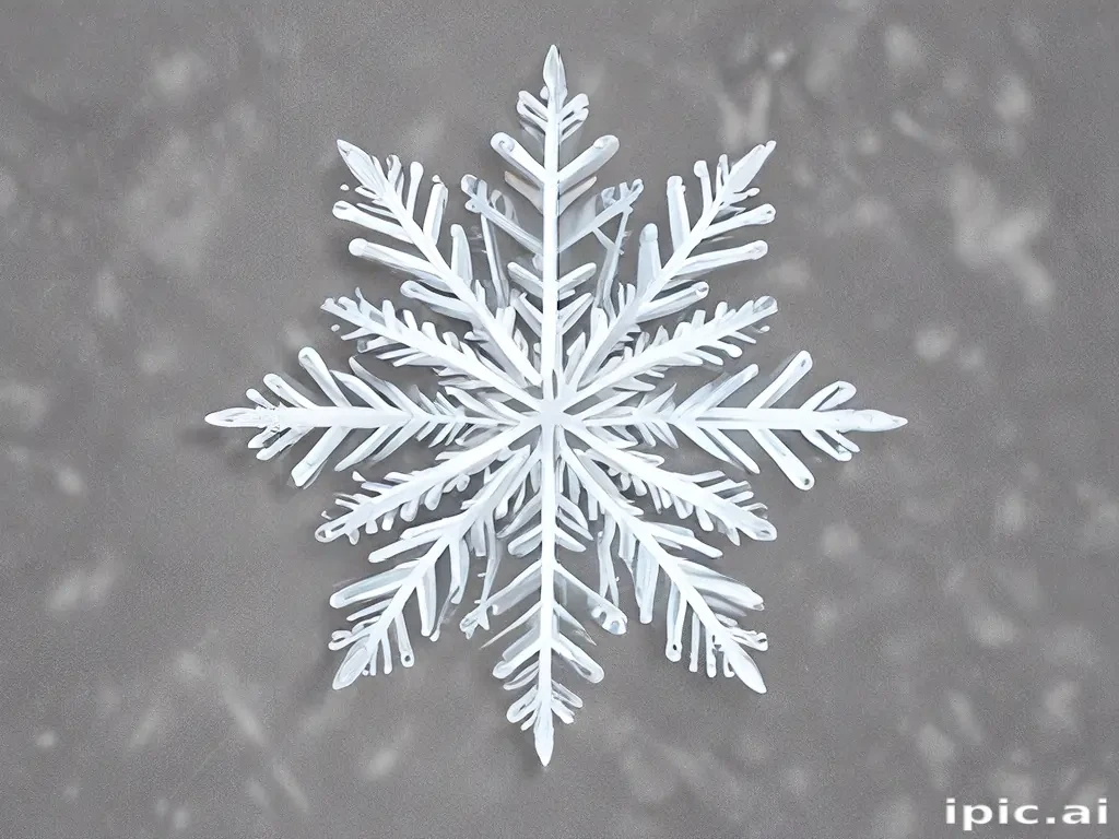 snowflake clipart with transparent background