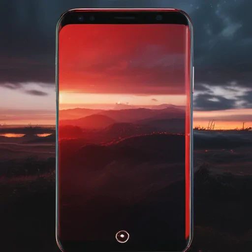 red lockscreen