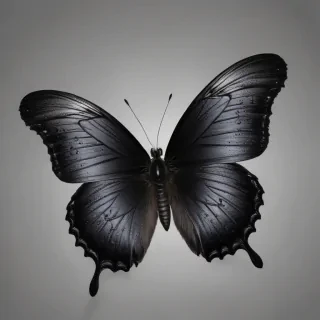 black butterfly png