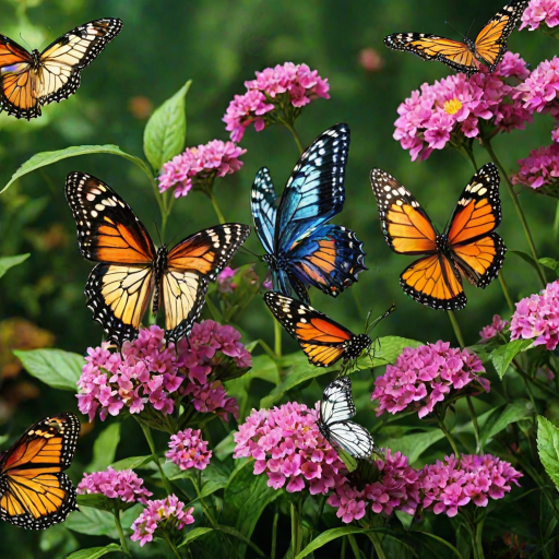 beautiful butterflies wallpaper