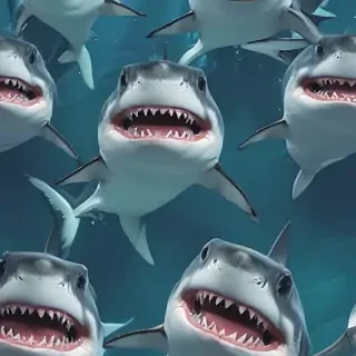 shark wallpaper aesthetic