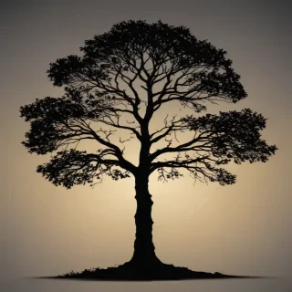 tree png silhouette