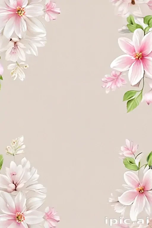 flower background transparent