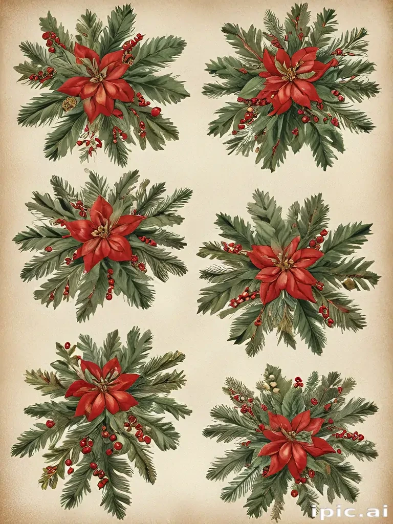 free printable vintage christmas images