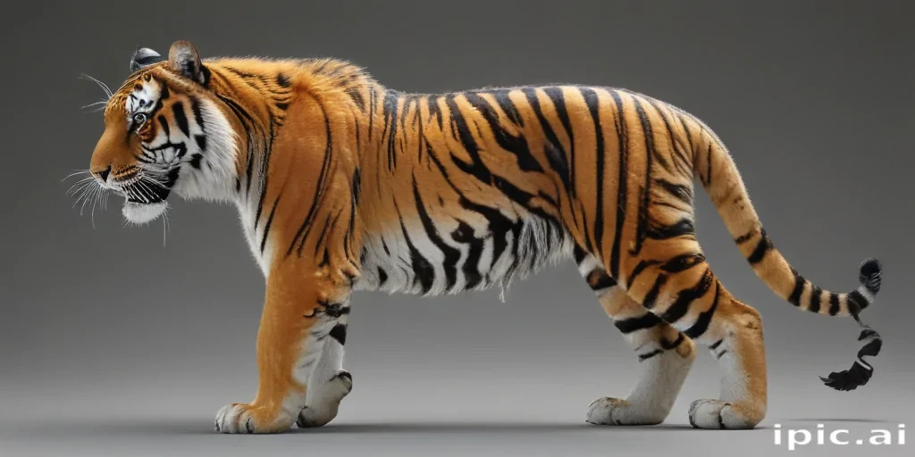 transparent tiger