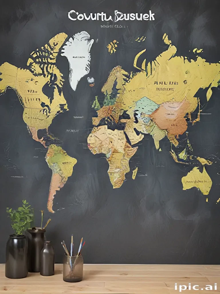 world map picture