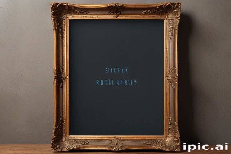 mockup picture frame