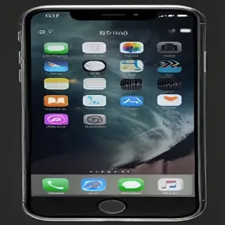 iphone with transparent background