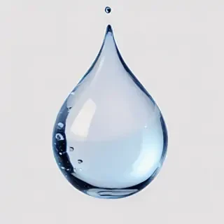 water drop transparent