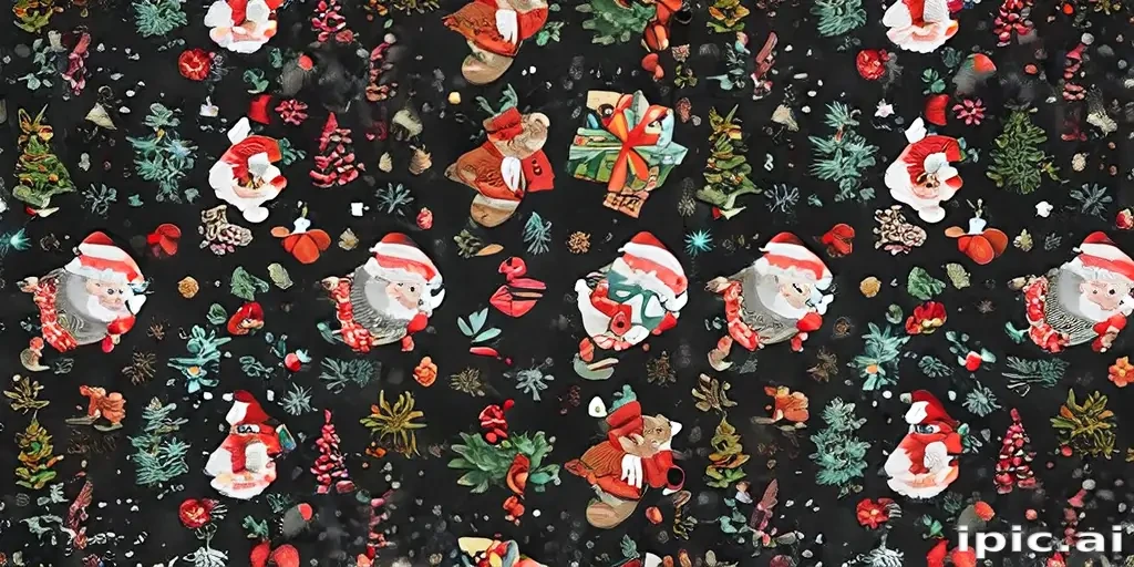 christmas pattern background