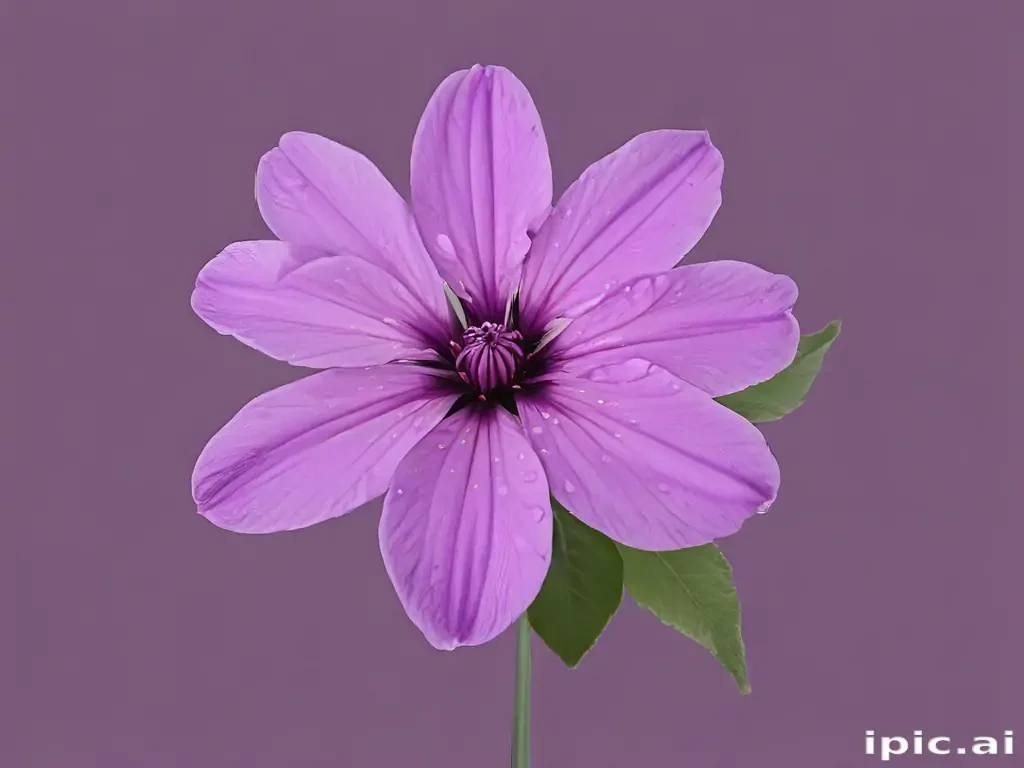 purple flower png