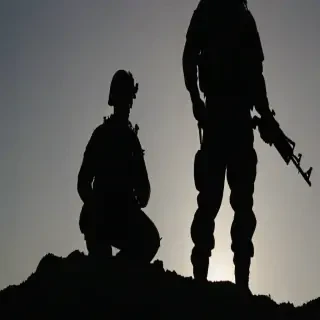 soldier silhouette