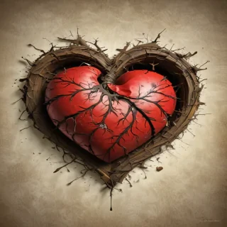 heart broke wallpaper