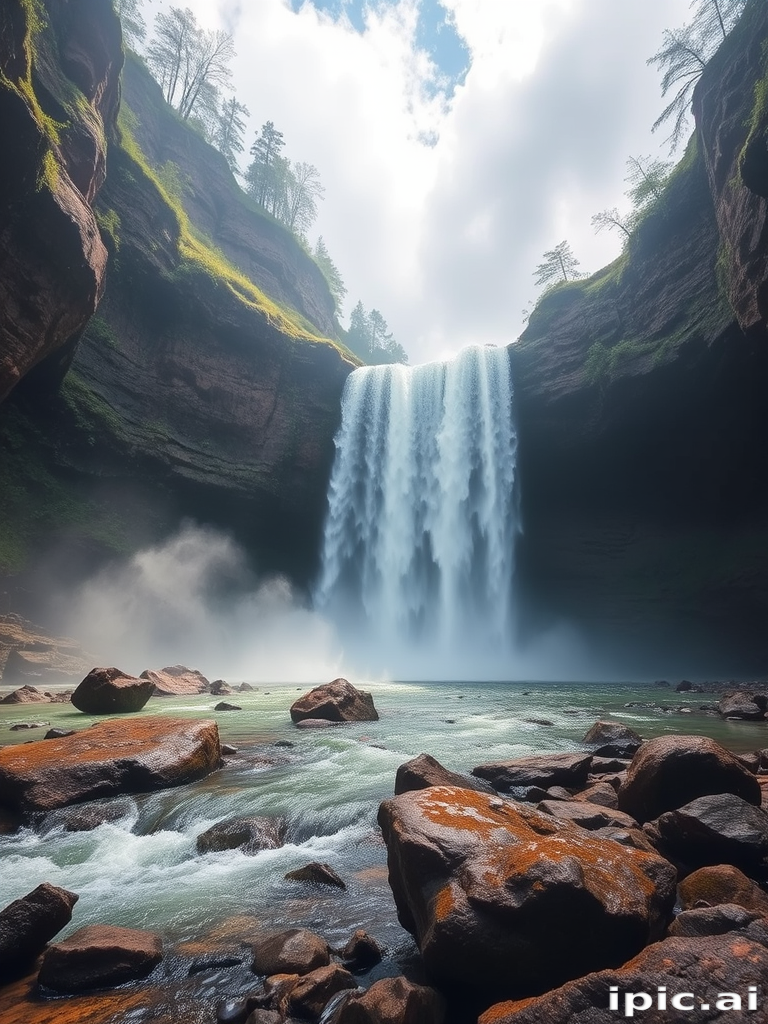 desktop waterfall backgrounds