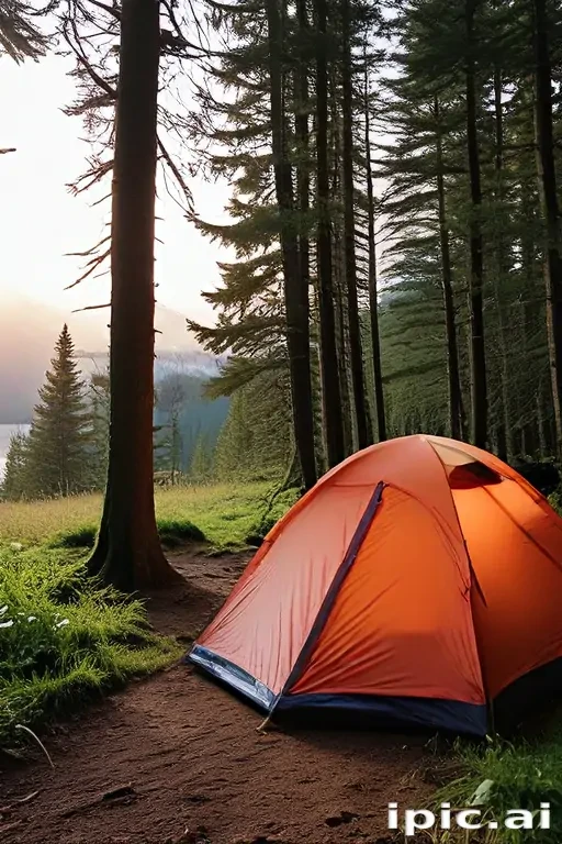 camping background pic