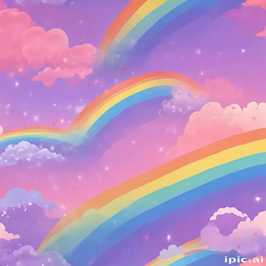 rainbow wallpaper aesthetic