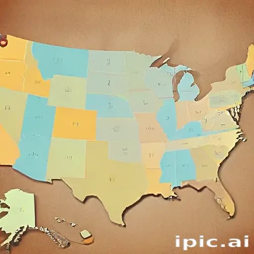 us states on a map