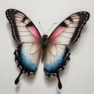 drawing of a butterfly