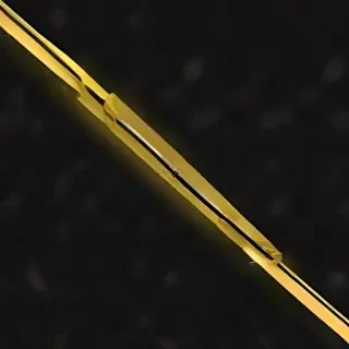 gold line png