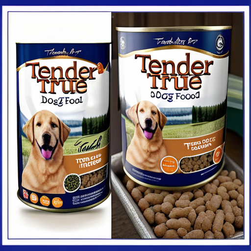 tender and true dog food