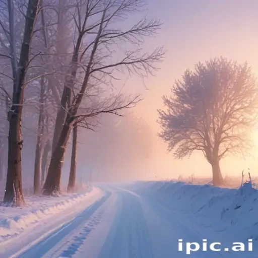 winter zoom background