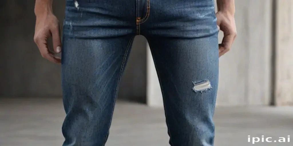 mock up jeans