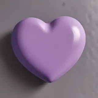 aesthetic purple heart