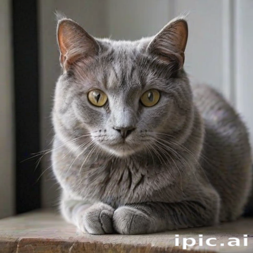 grey cat