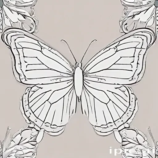 butterfly outline