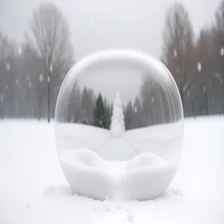snow transparent