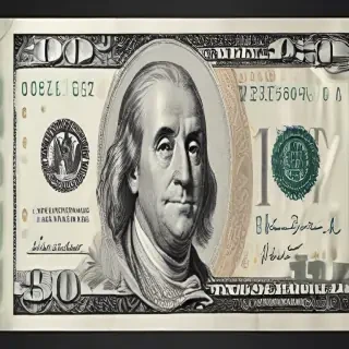 money with transparent background